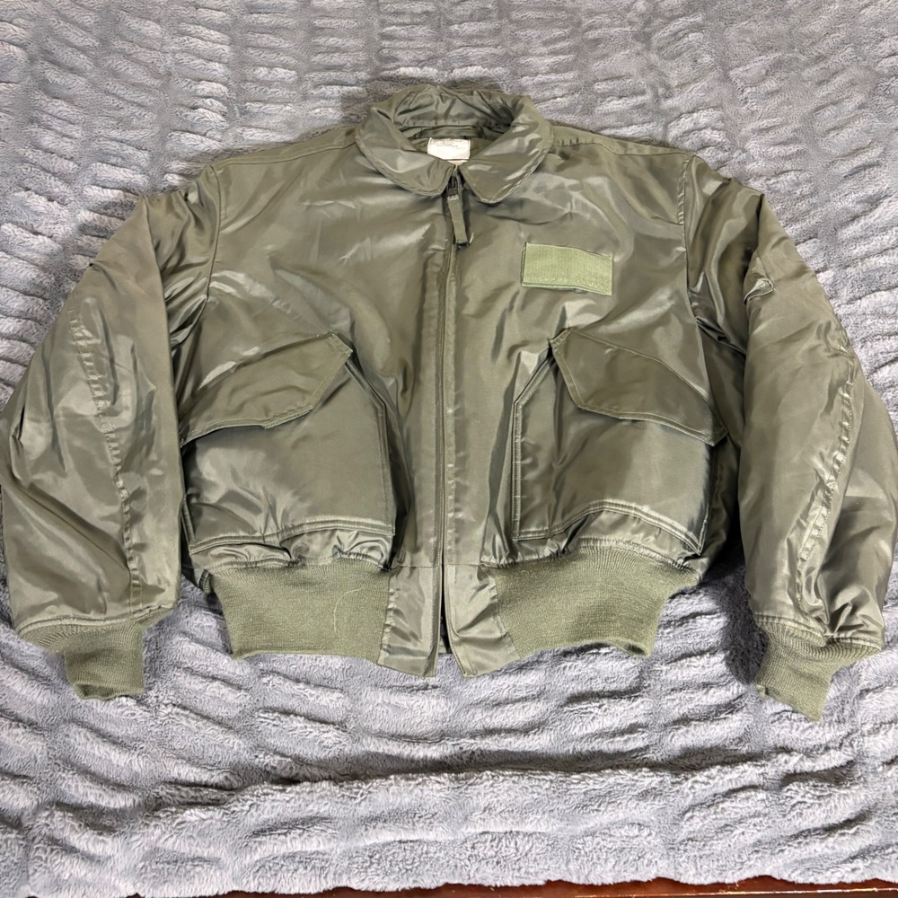 Propper CWU-45/P Flight Jacket XXL Sage Green Aramid MIL-J-83388E Flyer's Jacket
